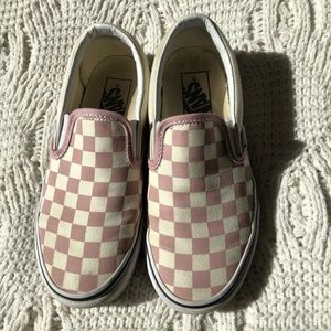 Vans Checkered Slip On Shoes